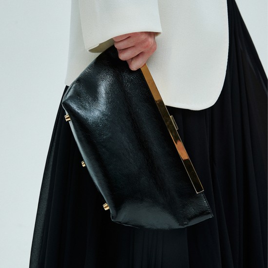 Calfskin Envelope Bag, Hand-Held Bag - Memoo.com